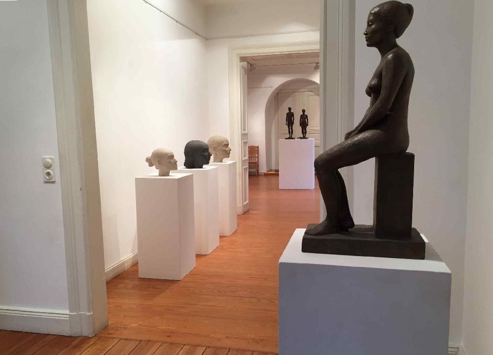 2019 Ausstellung mit Skulpturen von Klaus Kütemeier