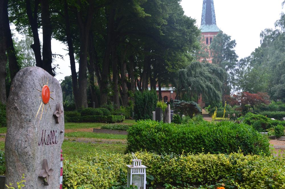 Sommer: Friedhof Marienkirche