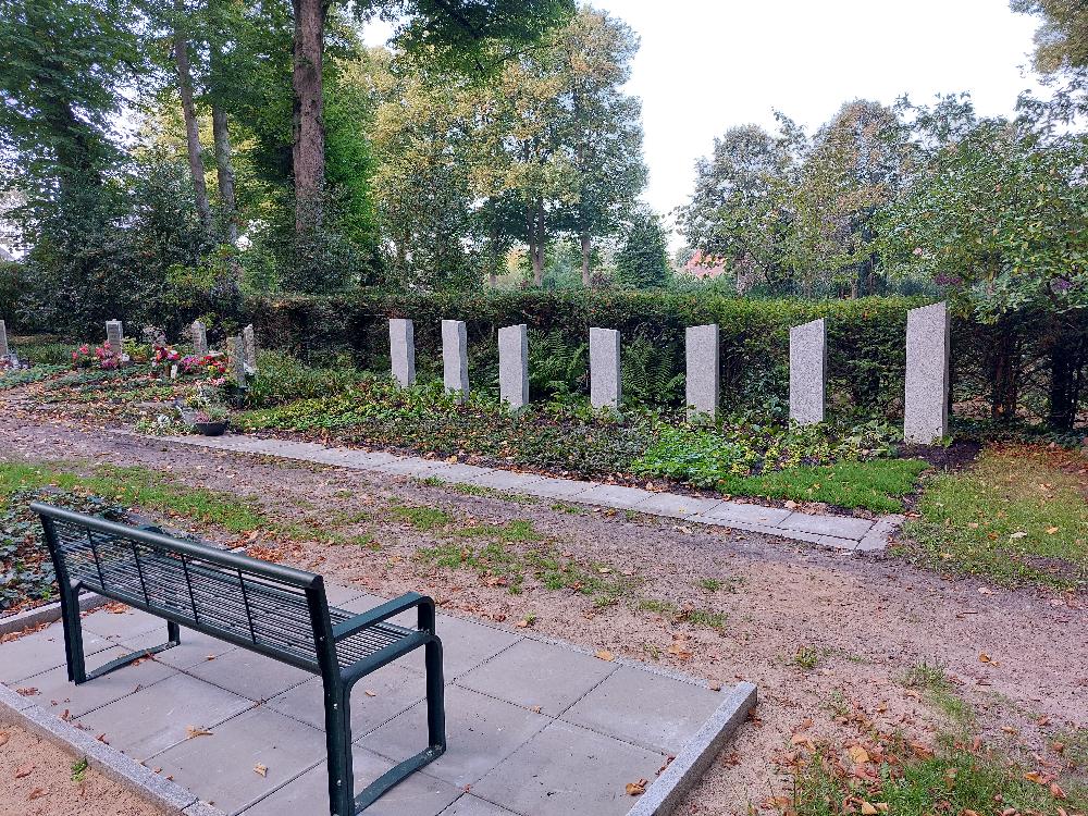 Herbst: Gemeinschaftsurnenanlage Feld 10