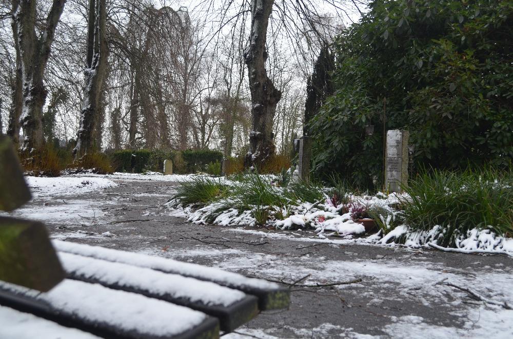 Winter: Friedhof Segeberger See